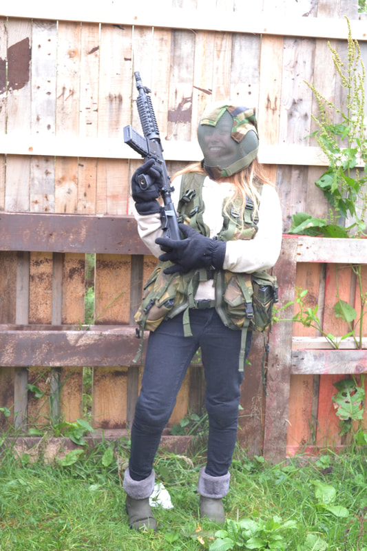 Quick pose for the camera at FRV Airsoft